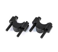 Handlebar riser clamp Compatible With For Tenere 700 For XT700Z 2019 Motorcycle Handlebar Risers Clamp Motorbikes Accessories Replace Modiflcation(Black)