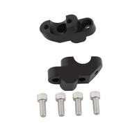 Handlebar Riser clamp Compatible with NC750X 2016 2017 2018 2019 2020 2021 Motorcycle Riser Lifting Handlebar Clamp Motorbikes Replace Modiflcation(Black)