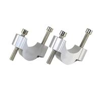 Handlebar riser clamp Compatible With Tenere 700 For XT700Z 2019 Motorcycle Handlebar Risers Clamp Mounting Clamp Motorbikes Accessories Modiflcation(Silver)