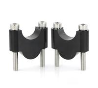 Handlebar Riser Clamp For SUZUKI B-King 2007-2012 For Bandit For GSF250 1989 1990-2000 GSF 250 7/8" 22mm Handlebar Riser CNC Aluminum Motorcycle Handlebar Risers(Black Riser 30mm)