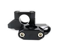 Handlebar Riser Clamp For XV1600 Road Star 1999 2000 2001 2002 2003-2013 XV 1600 25.4mm 1" Aluminum Handlebar Riser Back Moved Up Mounting Motorcycle Handlebar Risers(Black)