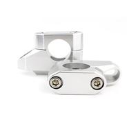 Handlebar Riser Clamp For XV1600 Road Star 1999 2000 2001 2002 2003-2013 XV 1600 25.4mm 1" Aluminum Handlebar Riser Back Moved Up Mounting Motorcycle Handlebar Risers(Silver)