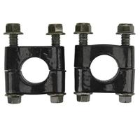 Handlebar Riser Clamps 1 Pair Motorcycle Accessorie Handlebar Riser Drag Handle Bar Pullback Lifting Extend Mounting Clamp Adapter Kit for ATV