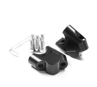 Handlebar Riser Clamps Compatible With VOGE FOR 300AC | FOR 300DS FOR 500R FOR 500AC FOR 500DS Motorcycle Handlebar Riser Drag Handle Bar Clamp Extend Adapter(Move Back-Black)