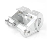Handlebar Riser Clamps Compatible With XVS 950 For MIDNIGHT | For STAR 2009 2010 2011 2012 2013 2014 2015 25.4mm Motor Handlebars Fat Bar Mount Clamps Risers(Silver)