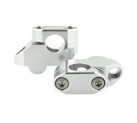 Handlebar Riser CNC Aluminum For Triumph For Speed Triple 900 1994 1995 1996 1997 Handlebar Riser 22mm 7/8" Back Moved Mount Risers(Silver)
