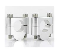 Handlebar Riser For Aprilia 7/8" 22mm Motorcycle Handlebar Riser Clamps(SILVER,20mm)