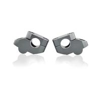 Handlebar Riser For DR650 For GSF 650 1200 For BANDIT S For SV1000 For DL1000 For 1250 F 1400 750 Motorcycle 22mm Handle Bar Riser Handlebar Bar Risers(Gray)