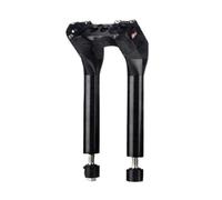 Handlebar Riser Handlebar Clamp Adapter Motorcycle 1-1/8" Clamp Risers Pullback Straight Rise Riser Handlebar 28mm T Bar 6" 8" 10" For FLFB FLFBS FLSL