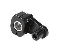 Handlebar Riser Kit Motorcycle Bar Clamps Raised Handlebar Handle Bar Risers 22 MM 7/8" 28 MM 1 1/8" Bars Riser Clamp(Black 1 PCS,28 MM)