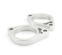 Handlebar Riser Motorcycle Handlebar Lift Spacer Riser Blocks Kit Aluminum Alloy Ergonomic 15 mm Raise Compact Triangular Profile Sturdy Lightweight Suitable for beginner riders experienced events