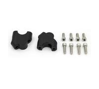 Handlebar Riser Motorcycle Handlebar Riser For CFMOTO For 450MT For 800MT Accessories Handle Bar Aluminum Raisers Up And Backwards Booster Handlebar Bar Risers(BLACK)