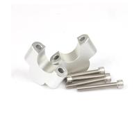 Handlebar Riser Motorcycle Heighten The Front Handlebar Risers Back Moved Bar Riser Clamps Accessories For BMW For R1200R 2014-2016 Handlebar Bar Risers(Just Heighten-silver)