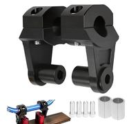 Handlebar Riser - Riser Handlebar Clamp, Height Adjustment Support, Vibration Control | Motorcycle Cruiser ATV Touring Winter Driving Stability Comfort Upgrade Adventure Road Offr
