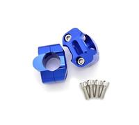 Handlebar Riser Spacers CNC Aluminum Motorcycle Handlebar Risers Adjustable Fat Bar Clamps Motorcycle Model Universal Pair 1 1/8" 28mm Adjustable Bar Risers(5)