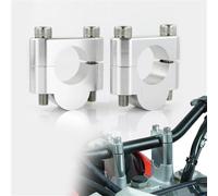 Handlebar Risers 1 1/8" 28mm Mounting Handle Bar Clamps For VOGE 500R 650DS 650DSX 300AC 300R 500AC 703F