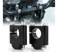 Handlebar Risers 1 1/8" 28mm Mounting Handle Bar Clamps For VOGE 500R 650DS 650DSX 300AC 300R 500AC 703F