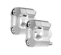 Handlebar Risers Adapter 22mm 28mm For 7/8" Motorbike Motorcycle Handlebar Clamp 1 Pair Off Road Motorcycle Bar Clamps Motorcycle Handlebar Riser Bar