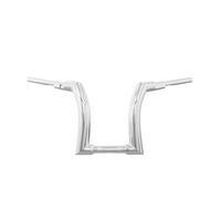 Handlebar Risers Clamp For Sportster XL For Touring For FLHT For FLHX Motorcycle 12" 14" 16" Handlebar 1.25'' Clamp Z Drag Handle Bar Motorcycle Handle Bar Riser(5 Chrome 14 inch)