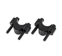 Handlebar Risers Clamp For Tenere 700 For XT700Z For XTZ 700 2019 - Motorcycle Handlebar Risers Clamp Mounting Mount Riser CNC Billet Aluminum Motorcycle Handle Bar Riser(Black)