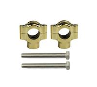 Handlebar Risers Clamps Motorcycle Black 1" 25mm Handlebar Risers Handle Bar Riser Clamps For Bobber For Chopper For Springer