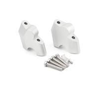 Handlebar Risers Clamps Motorcycle Silver Handlebar Elevated Bracket Installation Kit For Desert X 2022-2024 Handle Bar Riser Raises