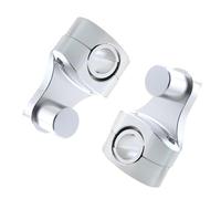 Handlebar Risers Compatible With CB500X 2020 For CB500F 2013 2014 2015 2016 2017 Motorcycle Handlebar Riser 28MM Drag Handle Bar Clamp Extend Adapter(Silver)