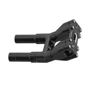 Handlebar Risers Compatible With Dyna Sturgis FXDB 1991 For Dyna For Super Glide 35th Anniversary FXD 2006 5/6/7.25/8.25" Rise Motorcycle 1 Inch Handlebar Risers Clamps(Black)