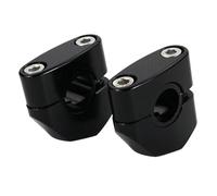 Handlebar Risers Compatible With For MT-07 For FZ-07 2015 2016 2017 2018 2019 2020 Handlebar Riser Bar Clamp Set Mounts 28.6mm And OEM Handlebar 22.2mm Bikers(Black)
