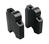 Handlebar Risers Compatible With For Tenere 700 For XT700Z 2019 2020 1-1/8" Handlebar Riser Motorcycle Aluminum 0.9" Backward 2" Rise Handle Bar Risers(Black)