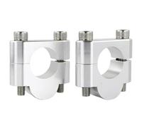 Handlebar Risers Compatible With For TW200 1987-2024 For DT 125 2000-2004 For TT 350 1986-1992 7/8" 22mm Handle Bar Handlebar Riser Mount Clamp(Silver,20mm)