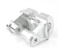 Handlebar Risers Compatible With For Vulcan 1700 For Voyager 2009 25.4mm Motorcycle Handlebar Risers Mount Clamp Accessories(Silver)