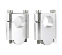Handlebar Risers Compatible With Triumph For Trident 750 1992-1999 For Trophy 900 1992-1999 7/8" 22mm Motorcycle Handlebar Mounting Risers Clamp(Silver,40mm)