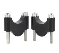 Handlebar Risers Compatible With TW200 1987-2024 For DT 125 2000-2004 For TT 350 1986-1992 Motorcycle 22mm 7/8" Handle Bar Riser Mounting Handlebar Fat Risers(Black,30mm)