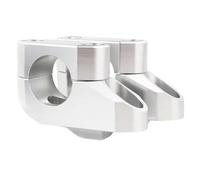 Handlebar Risers Compatible With Zero For FX 2021-2024 For SRF For DSR/X 2019-2024 28mm 1 1/8" Motorcycle Handlebar Riser Back Moved For Up Fat Bar Mounting Risers(Silver)