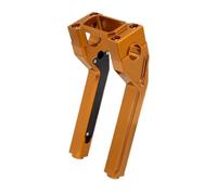 Handlebar Risers For Lowrider ST FXLRST Standard FXST 2018 Later 10 Inch Motorcycle Handlebar Stems Extenders Lifter Motorcycle Handlebar Riser Clamp Mounts(Gold)