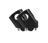 Handlebar Risers For Motorcycle 22mm/28mm Motorcycle Handlebar Riser Motocross Heightening Clamp Mount Pit Bike Motorbike High Strength Aluminum(28mm Black)