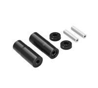 Handlebar Risers For Sportster Iron 883 1200/Forty Eight/Nightster/Roadster/Super Low For Softail Fat Boy Handlebar Riser Extensions Legs 3.7" Resistant Motorbike(Black)