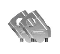 Handlebar Risers For Y&amaha FZ6 S2 FZ 6 MT-07 MT-09 MT07 MT09 MT 07 MT 09 Motorcycle Handlebar Riser Bar Mount Handle Clamp 28mm 22mm (Color : 22mm Silver)