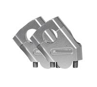 Handlebar Risers For Y&amaha FZ6 S2 FZ 6 MT-07 MT-09 MT07 MT09 MT 07 MT 09 Motorcycle Handlebar Riser Bar Mount Handle Clamp 28mm 22mm (Color : 28mm Silver)