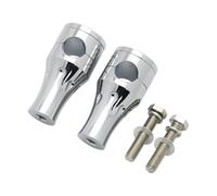 handlebar risers Motorcycle 1" 25MM Universal Round Handlebar Riser Clamp Mount For V-star 400 650 For Dragstar XVS400 XVS650 XVS1100 DS650