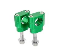 Handlebar Risers Motorcycle Handlebar Risers For SUZUKI RMZ250 04-06 Handle Bar Riser Mount Clamp Adapter Part Handle Bar Riser(Green)