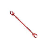 Handlebar Risers Motorcycle Universal Handle Bar Cross Bar Steering Strength Lever Bar Balance Cross Bar Lever 7/8" 22mm Handlebar(Red)