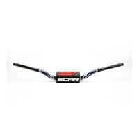 Handlebar SCAR o ² Colour 85sx/tc85 Ø28 , 6mm-azul Dark / Guard Black for Moto