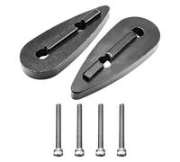 Handlebar Spacer, Stem Raiser Discs | 5/10/20/40 mm Bicycle Headset | For Modification Performance Optimisation Roads and Mountain Bike Driving Garage and