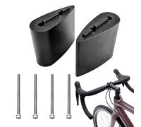 Handlebar Spacers,Carbon Fiber Bicycle Stem Replacement Parts - Bicycle Rust Handlebar Spacers,For Mountain Riding Repair Modification Performance Adjustment Garage Home Workshop Riders Cyclists