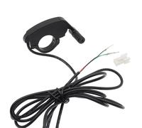 Handlebar Speed Control Thumb Lever for Electric Bike, Front Push Throttle Controller for Scooter Replacement Use Electric Bike Thumb Throttle Cable Handlebar Lever Front Push Controller Scooter Clamp