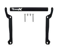 Handlebar Stabilizer 22MM Motorcycle Phone Navigation Bracket Front Bar GPS Windshield Mount Stand For Valico 525DSX DS525X(Black)