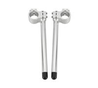 Handlebar Stem Clamp 2 x Handlebars Aluminum Motorcycle CNC Clip-ons Grip Handlebar 35mm/37mm/38mm/39mm/41mm/43mm/45mm/48mm/50mm/51mm Forks