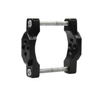 Handlebar Stem Clamp Motorcycle Stent 32-54mm Bracket Handlebar Bumper Clamp Auxiliary Spotlight Headlight Mount Clip Phone Holder